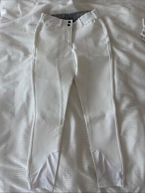 White Equestrian Show Breeches